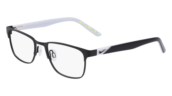 Nike 5591 Eyeglasses | Size 48 / Satin Black / Black