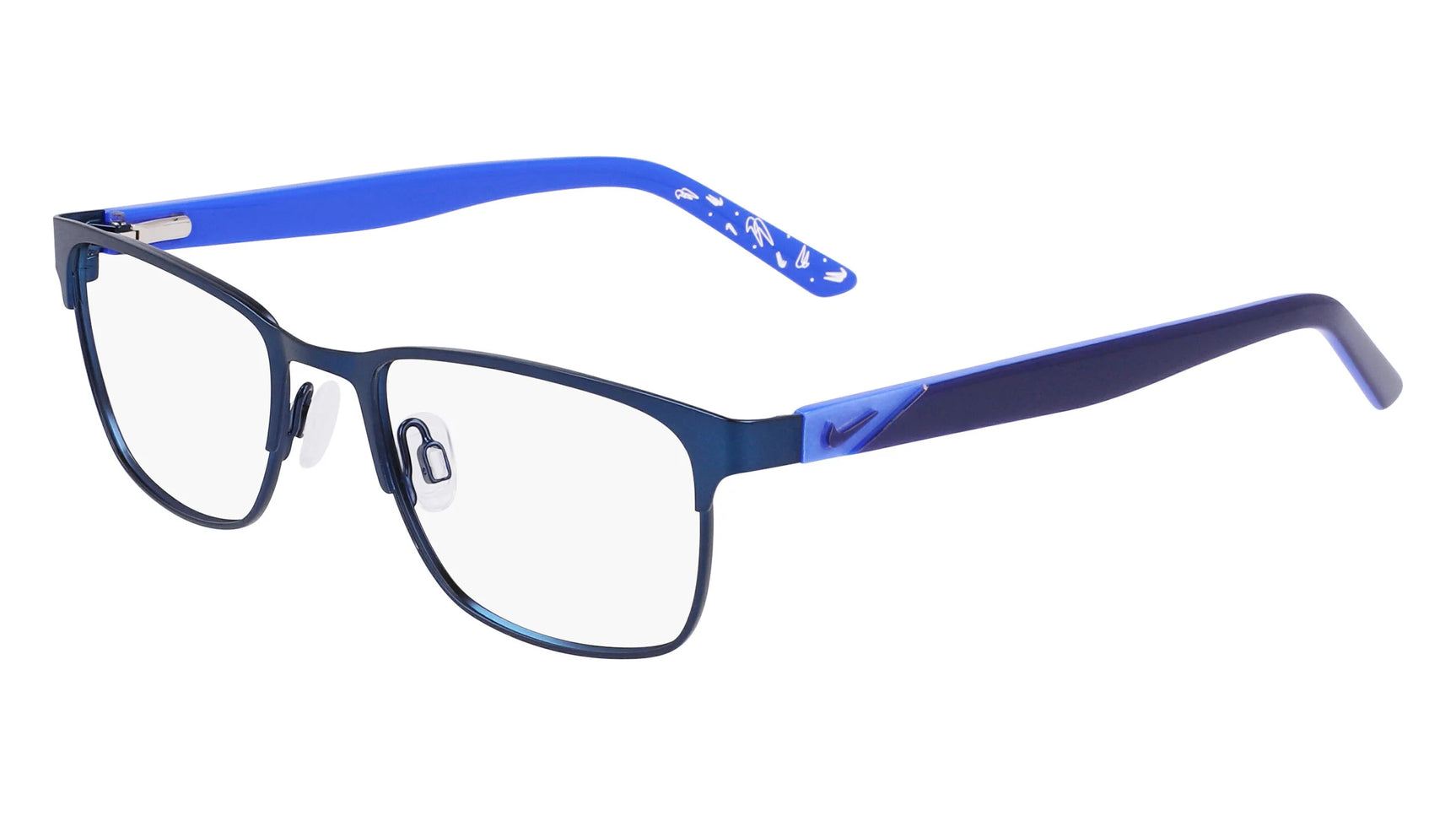 Nike 5591 Eyeglasses Satin Navy / Midnight Navy