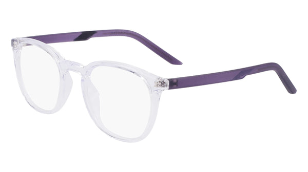 Nike 7260 Eyeglasses | Size 49 / Clear / Matte Canyon Purple