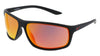 Nike ADRENALINE EV1113 Sunglasses | Size 66 / Matte Black / Grey / Red Mirror