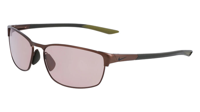Nike MODERN METAL DZ7365 Sunglasses | Size 58 / Satin Walnut / Course Tint