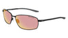 Nike PIVOT SIX DQ0927 Sunglasses | Size 62 / Satin Black / Grey / Red