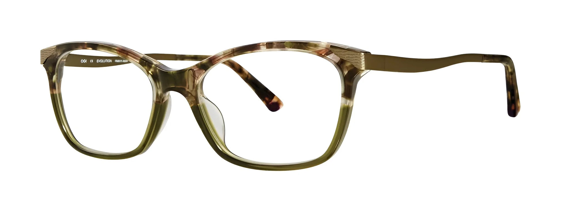 OGI 9245 Eyeglasses Willow Green Medley