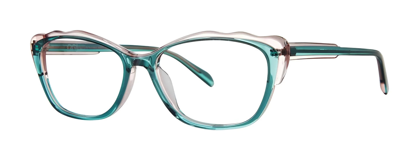OGI BOBCAT Eyeglasses Emerald Blush
