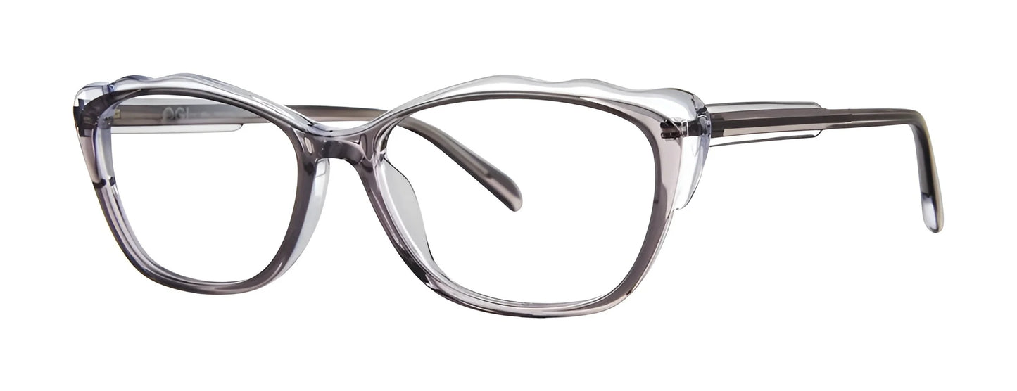OGI BOBCAT Eyeglasses Grey Crystal