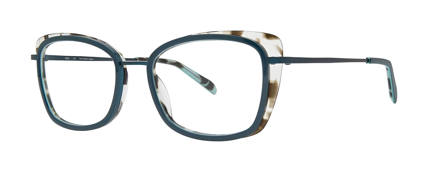 OGI FOR PETES SAKE Eyeglasses Jade / Mint Tortoise