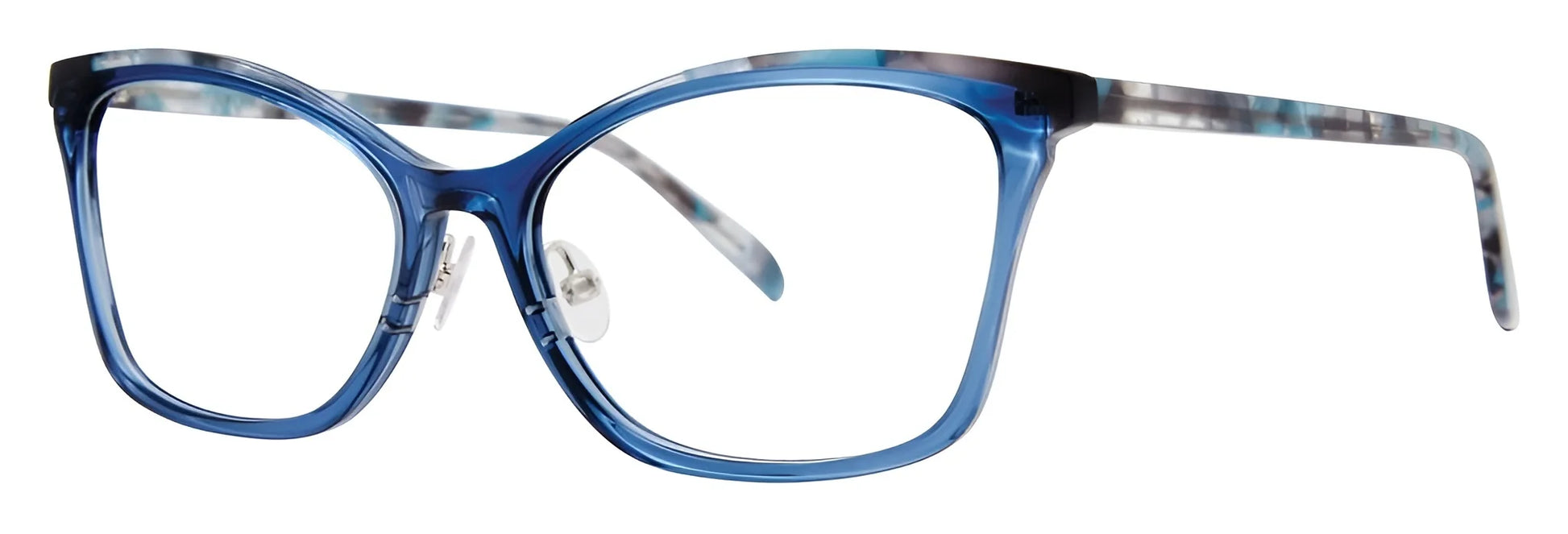 OGI LADY SLIPPER Eyeglasses Blue Robin Tortoise