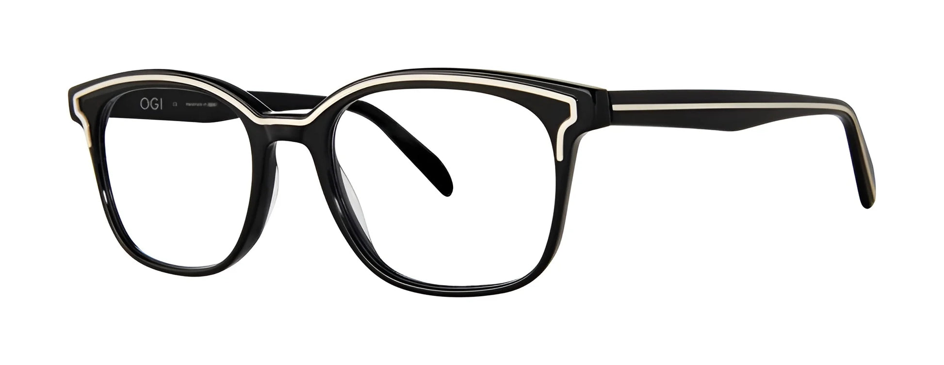 OGI LOLLIGAGGER Eyeglasses Black / Bone