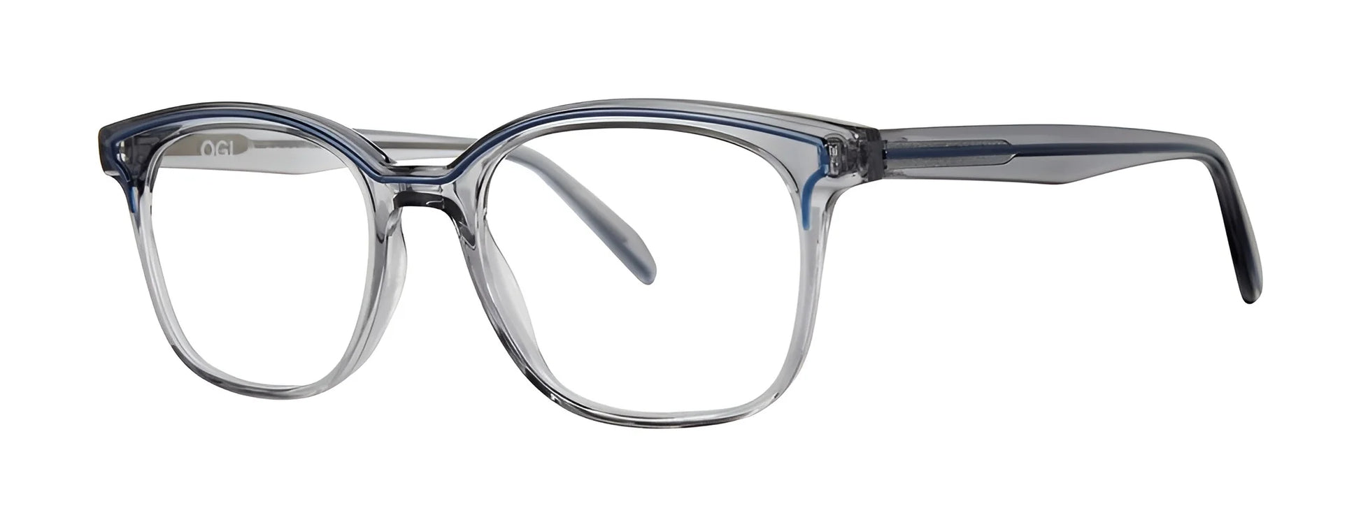 OGI LOLLIGAGGER Eyeglasses Grey Crystal / Navy