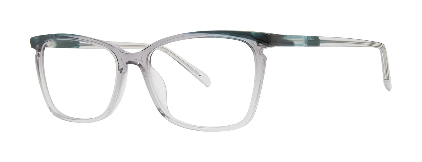 OGI OH FOR CUTE Eyeglasses Emerald Grey Fade