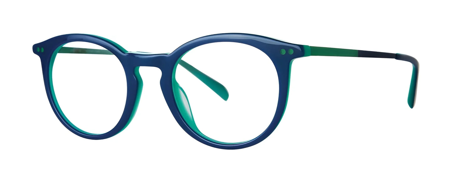 OGI SERIOUSLY Eyeglasses Navy / Green