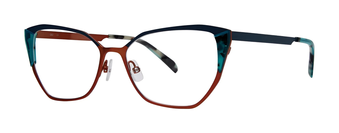 OGI THATS DIFFERENT Eyeglasses Copper Turquoise