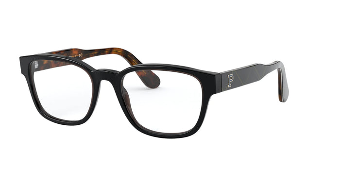 Polo PH2214 Eyeglasses | Size 51 / Shiny Transparent Olive