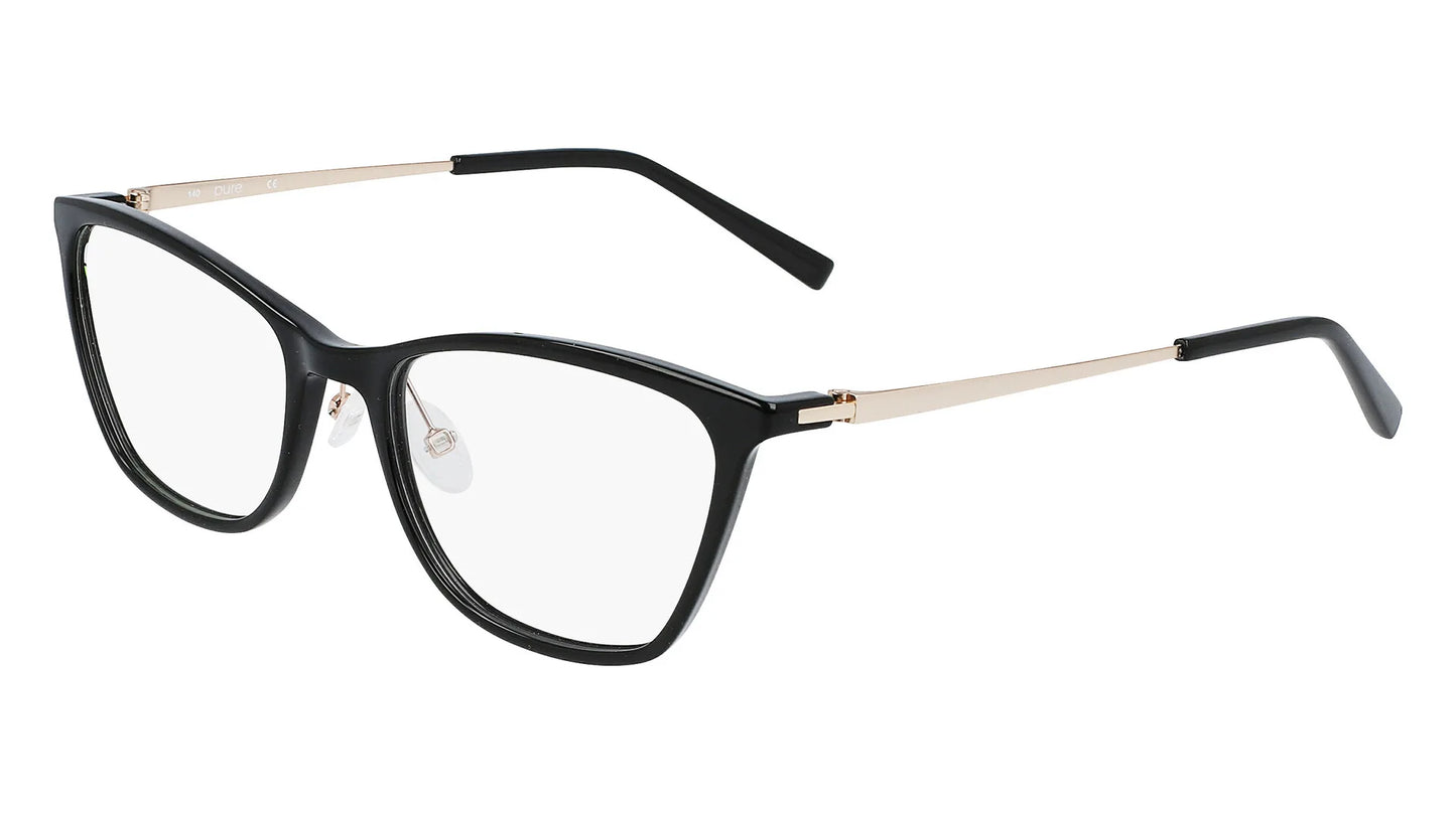 Pure P-3011 Eyeglasses Black