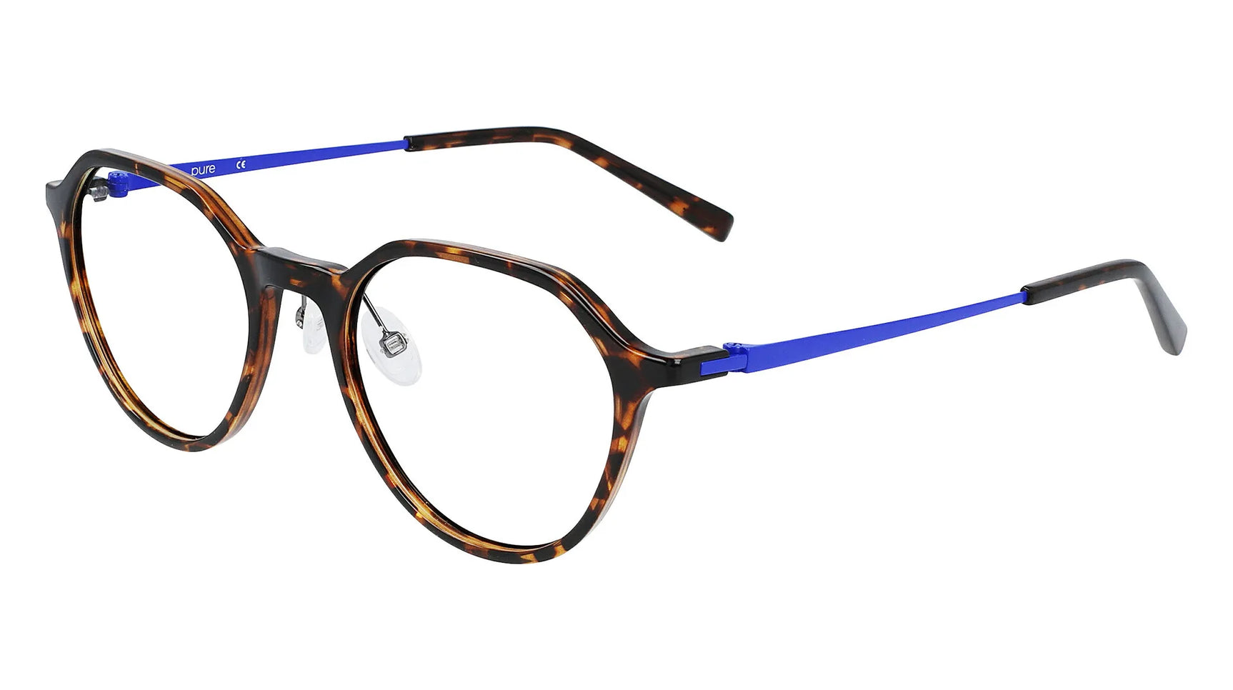 Pure P-2011 Eyeglasses Dark Tortoise