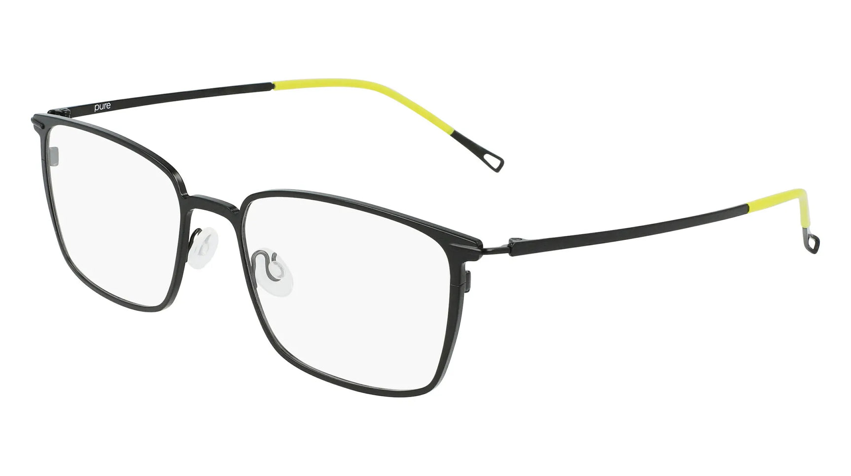 Pure P-4009 Eyeglasses Matte Black