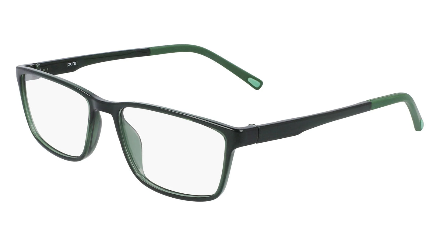 Pure P-2013 Eyeglasses Crystal Green