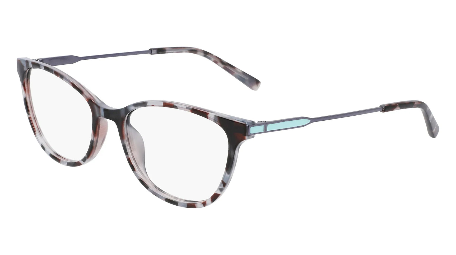 Pure P-3017 Eyeglasses Aqua Tortoise