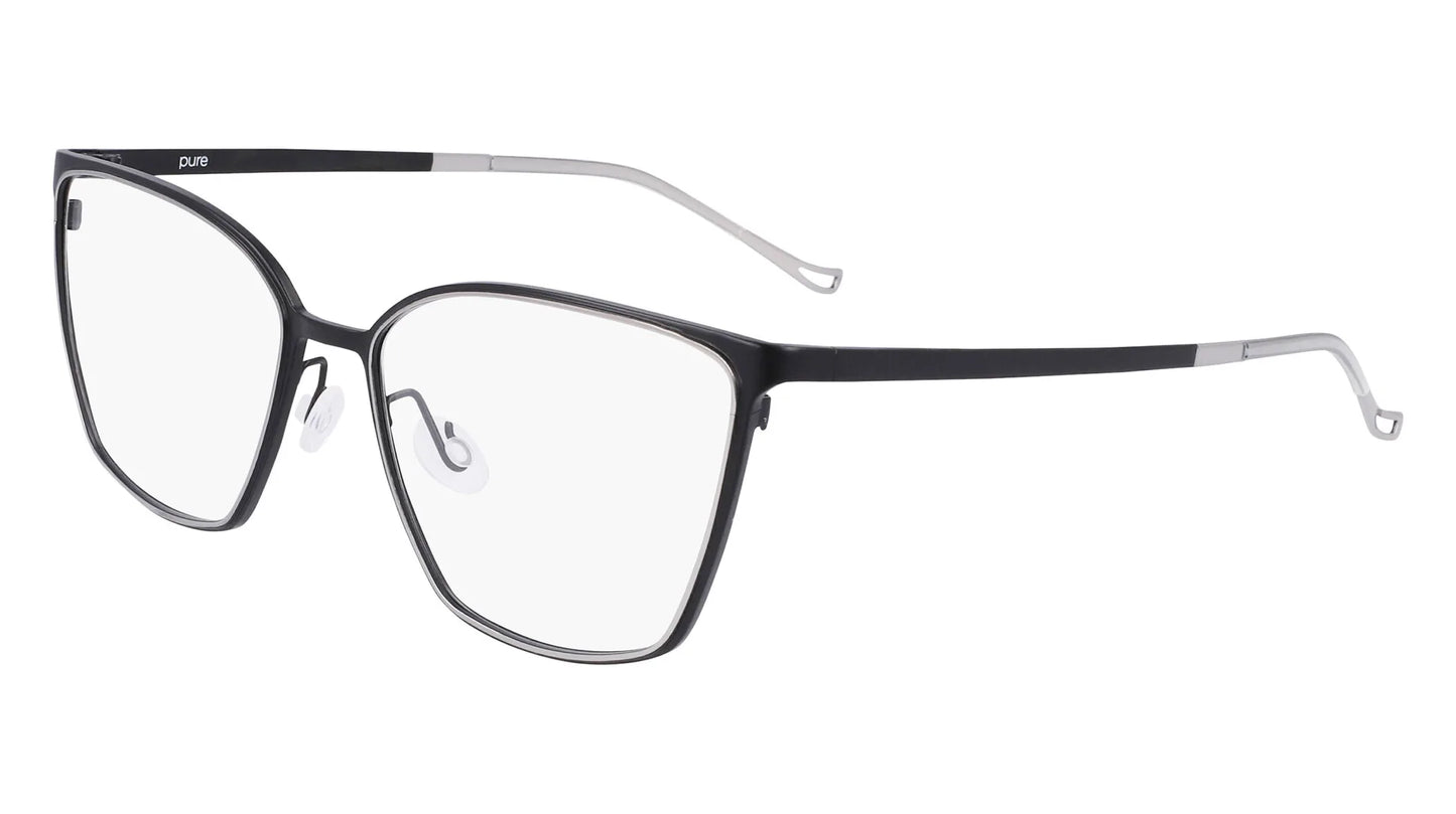 Pure P-5011 Eyeglasses Matte Black