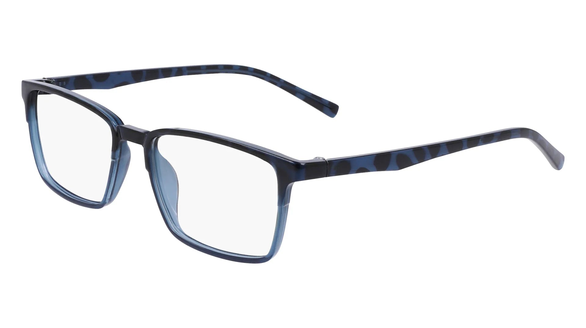 Pure P-2014 Eyeglasses Blue Tortoise Gradient