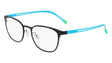 Pure P-4014 Eyeglasses Matte Black / Blue