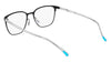 Pure P5013 Eyeglasses / Matte Black / Blue