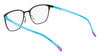 Pure P5013 Eyeglasses / Matte Black / Blue