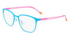 Pure P5013 Eyeglasses / Matte Blue / Pink