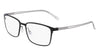 Pure P4013 Eyeglasses / Matte Black / Gunmetal