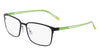 Pure P4013 Eyeglasses / Matte Black / Green