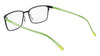 Pure P4013 Eyeglasses / Matte Black / Green