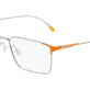 Silver / Orange