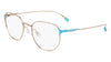Pure P4017 Eyeglasses / Gold / Cerulean