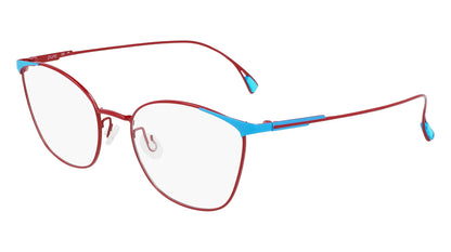 Pure P-5014 Eyeglasses Red / Cerulean