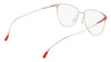 Pure P5015 Eyeglasses / Gold / Red
