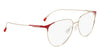 Pure P5015 Eyeglasses / Gold / Red