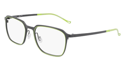 Pure P-4018 Eyeglasses Matte Gunmetal / Lime