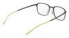 Pure P4018 Eyeglasses / Black / Gunmetal