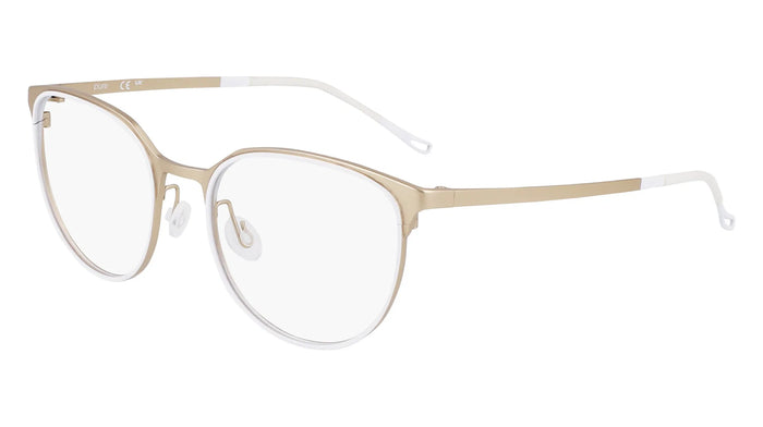 Pure P5017 Eyeglasses / Matte Gold / White