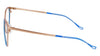 Pure P5017 Eyeglasses / Matte Gold / White