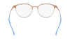 Pure P5017 Eyeglasses / Matte Gold / White
