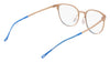 Pure P5017 Eyeglasses / Matte Gold / White