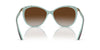 Ralph RA 5150 RA5150 Sunglasses | Size 59 / Havana On Acquamarine / Gradient Brown (3N 14.6%)