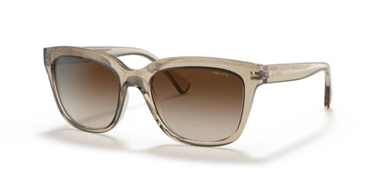 Ralph RA5261 Sunglasses Transparent Brown / Gradient Brown