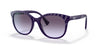 Ralph RA5279 Sunglasses | Size 55 / Shiny Purple / Gradient Purple (2N 22.9%)