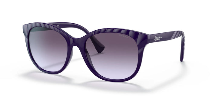 Ralph RA5279 Sunglasses | Size 55 / Shiny Purple / Gradient Purple (2N 22.9%)