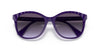 Ralph RA5279 Sunglasses | Size 55 / Shiny Purple / Gradient Purple (2N 22.9%)