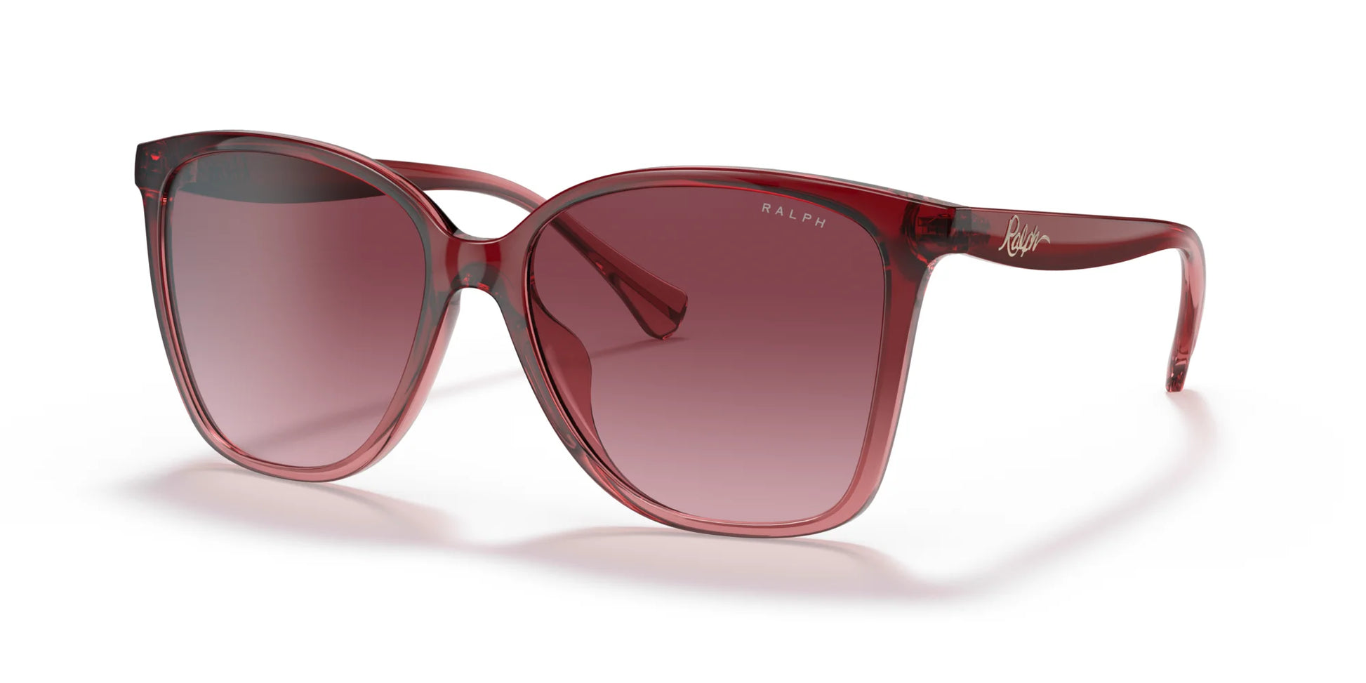 Ralph RA5281U Sunglasses Shiny Burgundy / Pink Gradient Dark Violet