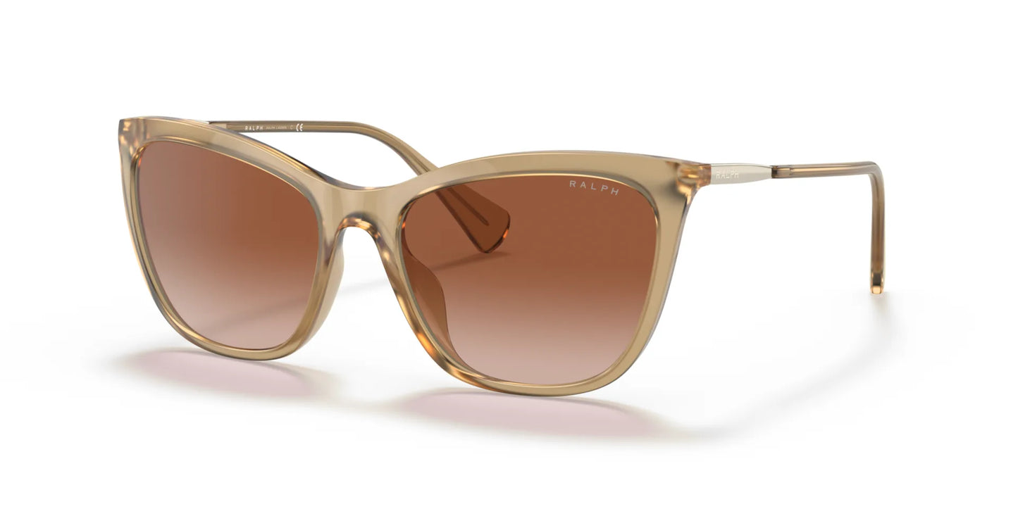 Ralph RA5289 Sunglasses Shiny Transparent Beige / Gradient Brown