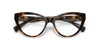 Ralph RA7106 Eyeglasses / Shiny Transparent Dark Havana
